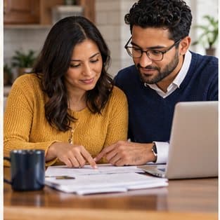 Editorial photograph for what happens family mortgage