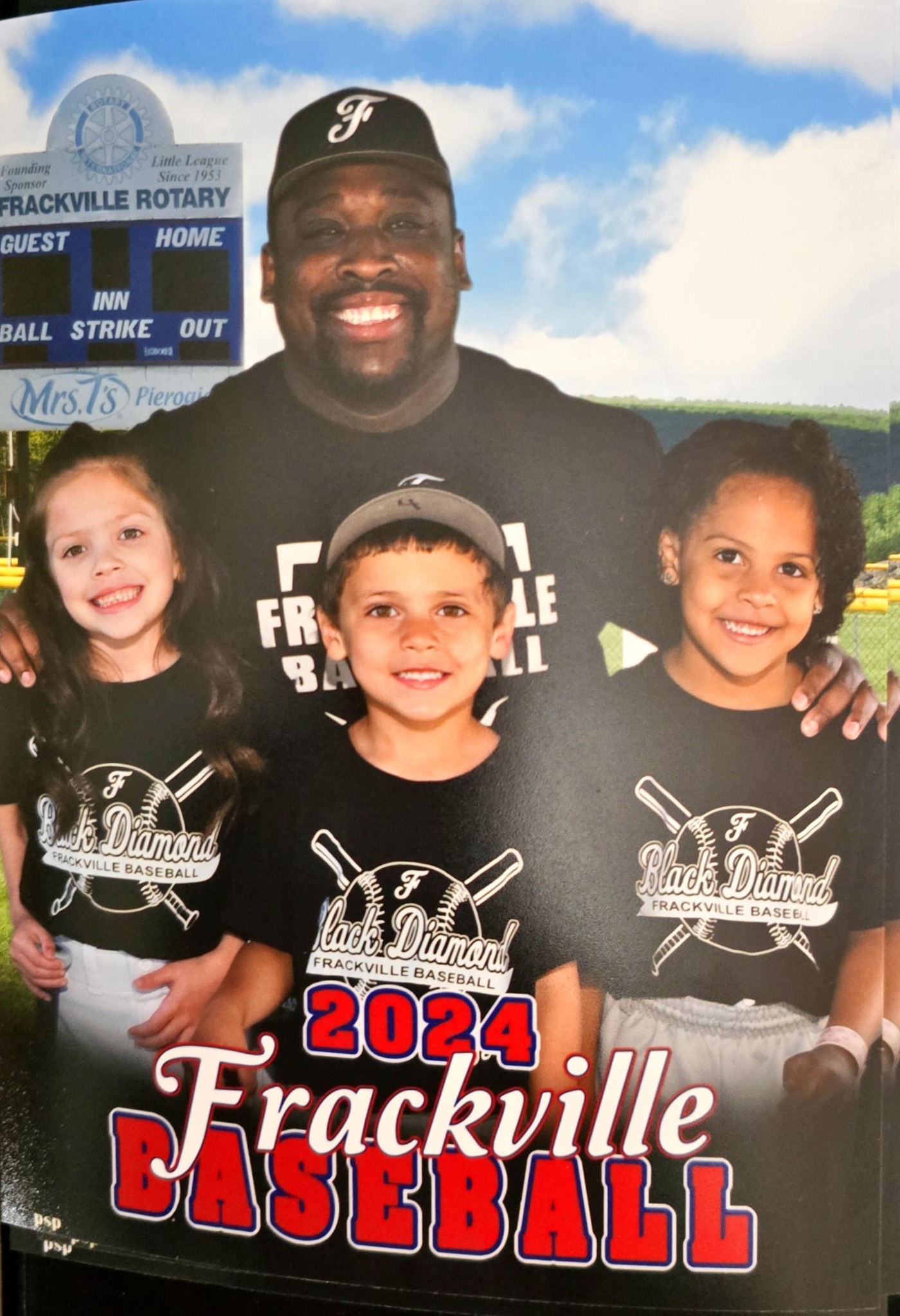 Jackson coaching Frackville Baseball 2024